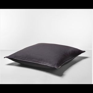 Hearth & Hand Accents - Euro Pillow Sham Railroad Grey Hearth & Hand New Hearth & Hand Accents - Euro Pillow Sham Railroad Grey Hearth & Hand New